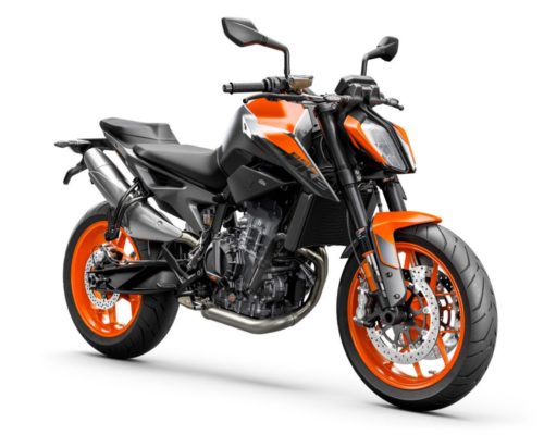 KTM 890 DUKE - Studio orange front right KTM 890 DUKE - Studio orange front right